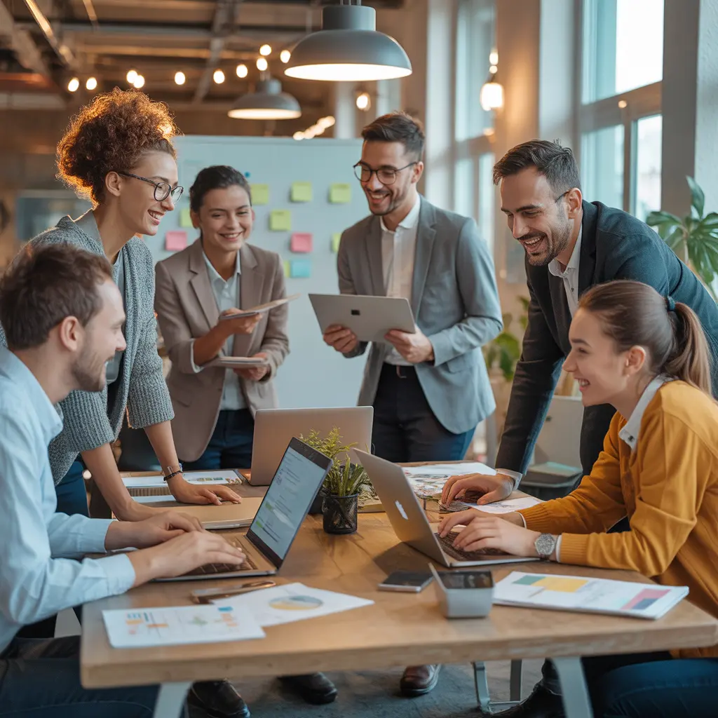 Unser Team bei der Arbeit